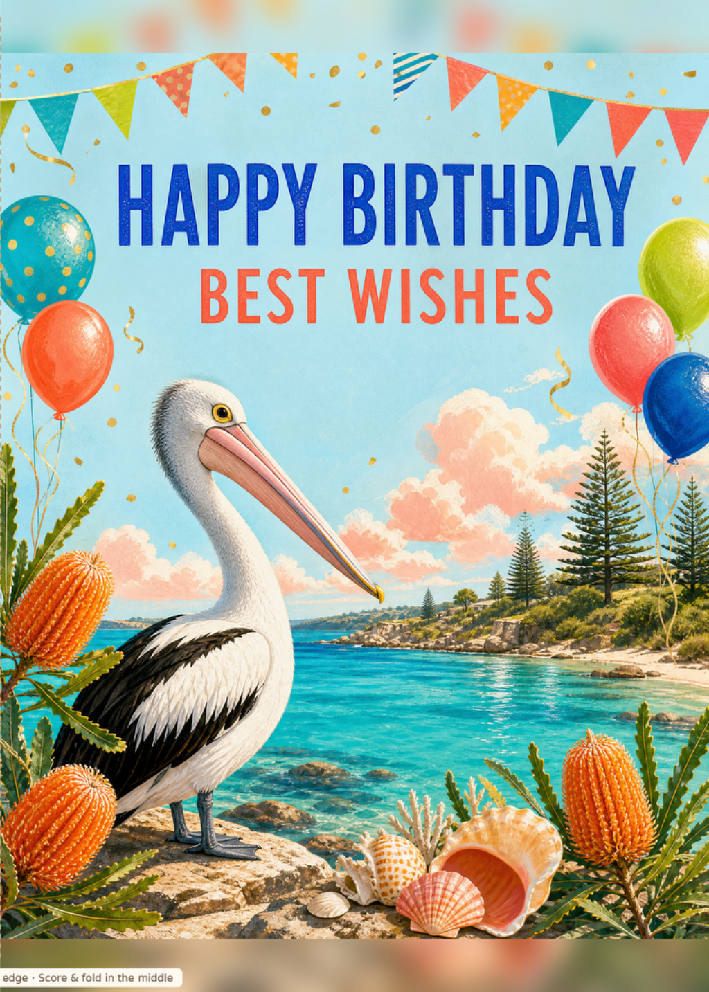 Australian Pelican Beach