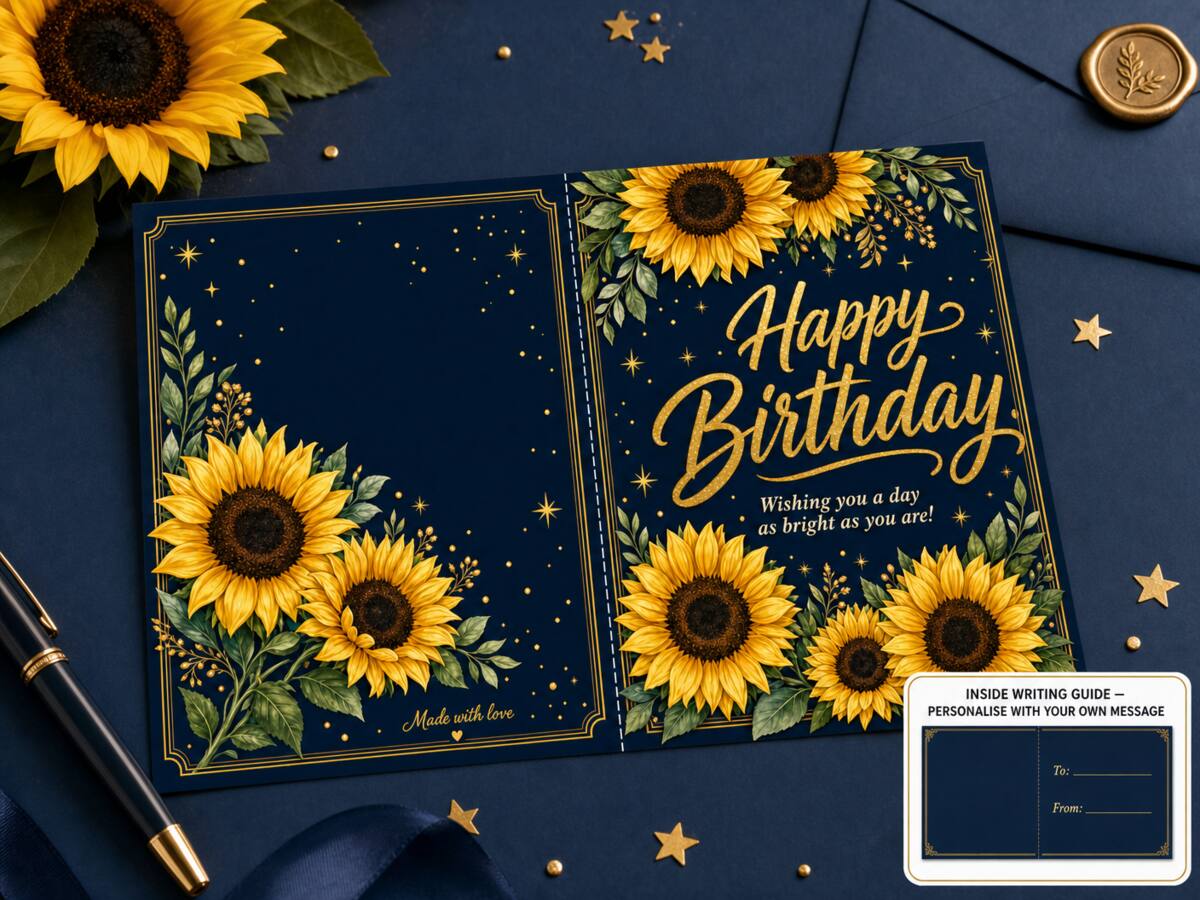 Sunflower Birthday
