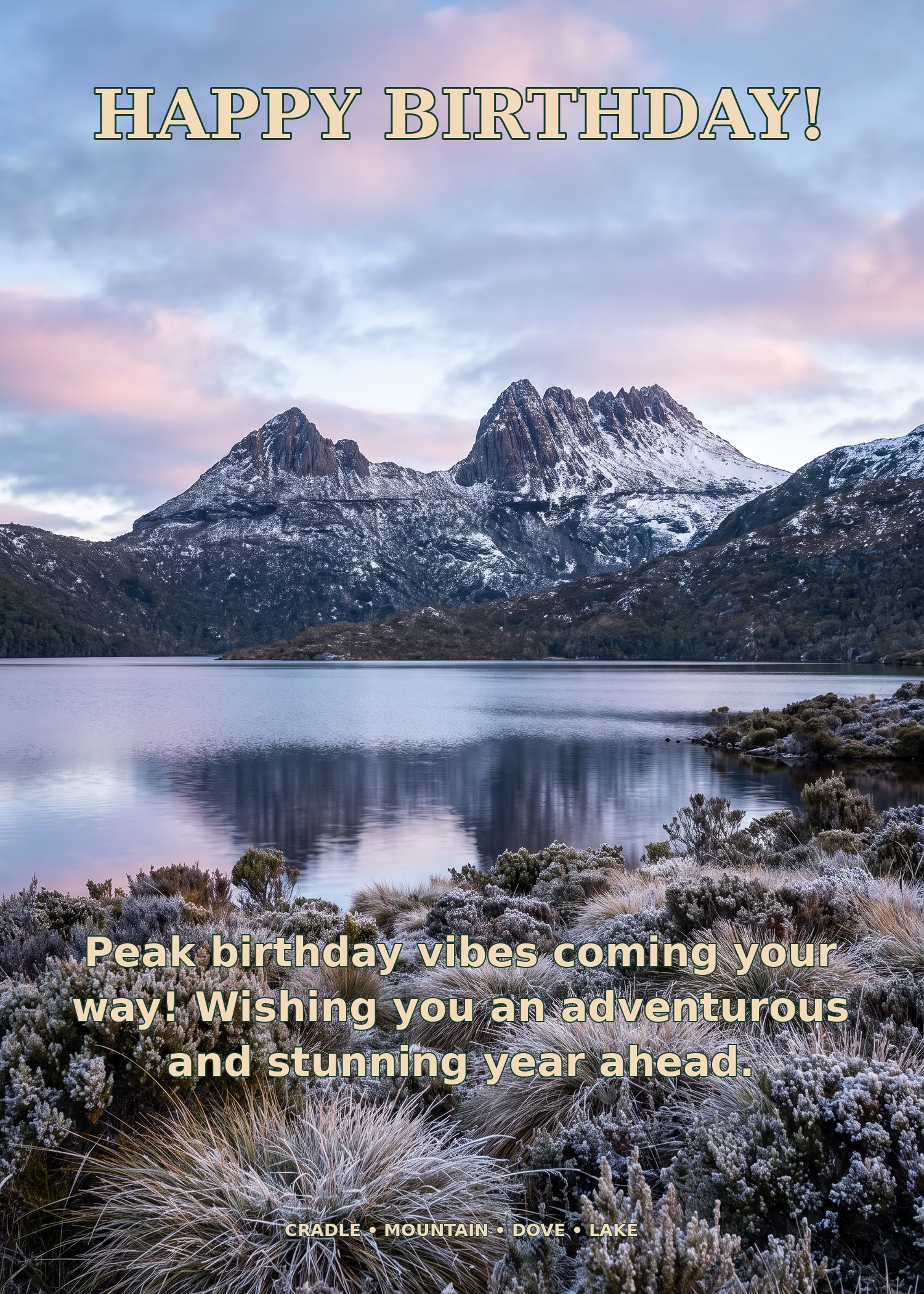 Cradle Mountain — Dove Lake
