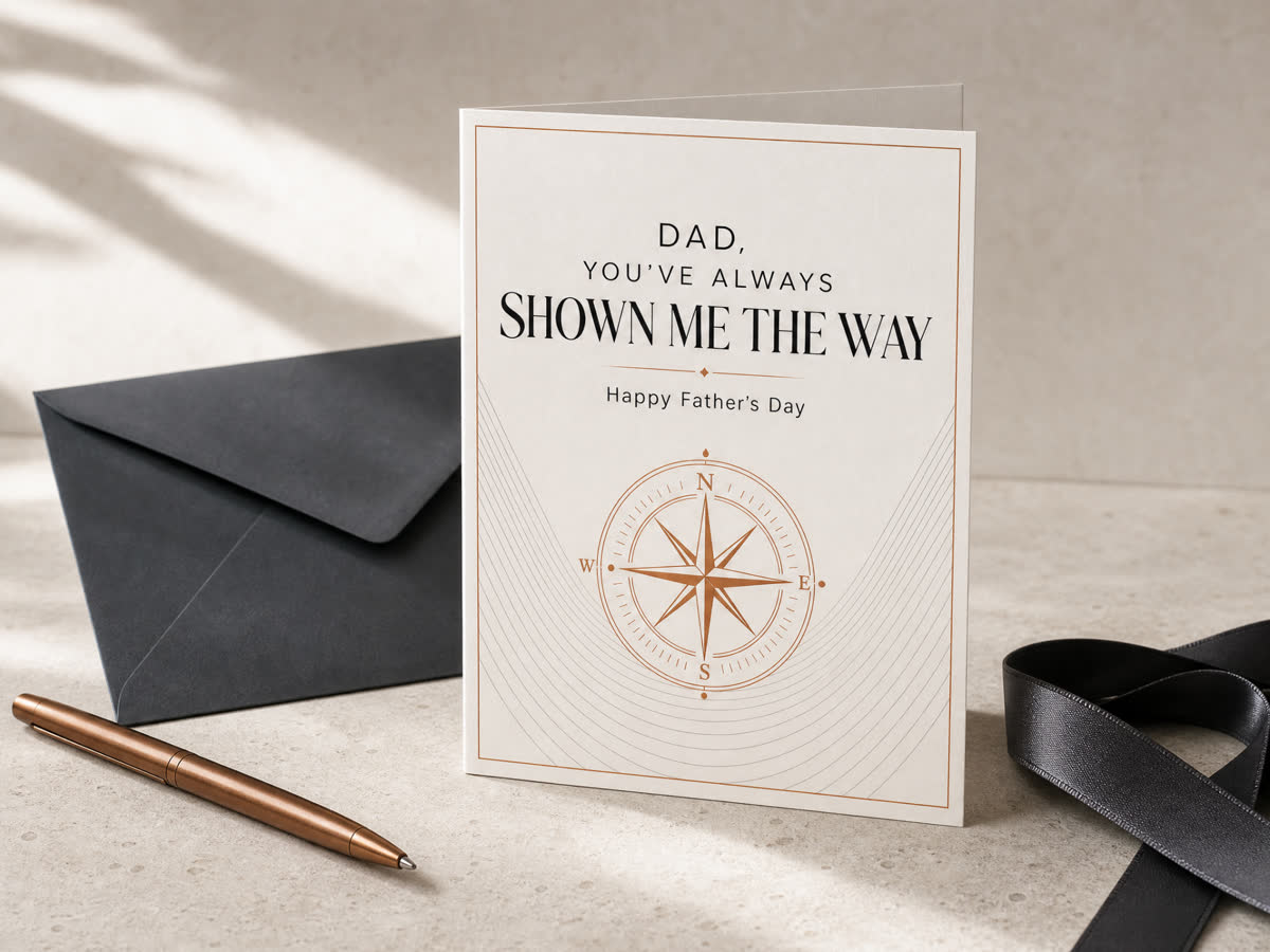 Dad, You’ve Always Shown Me the Way