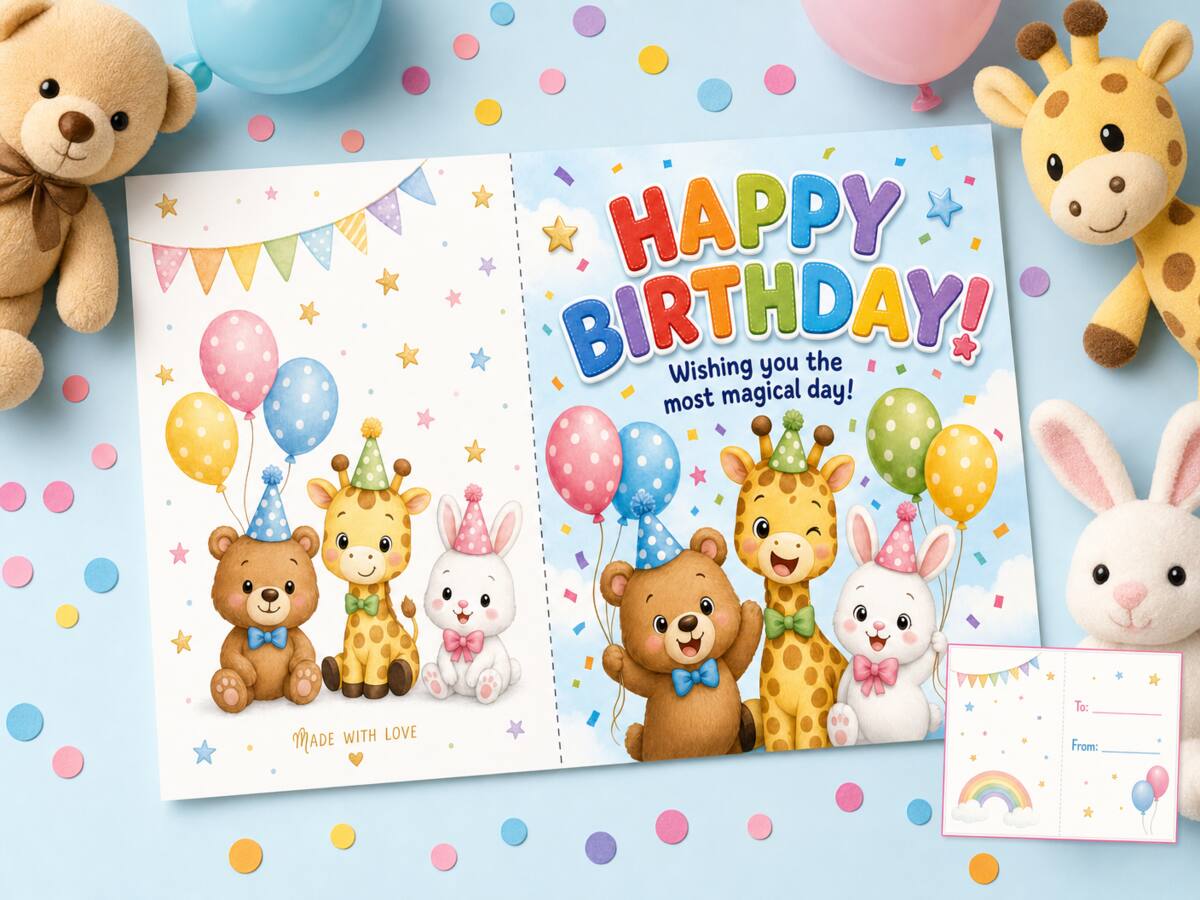 Kids Birthday — Animals