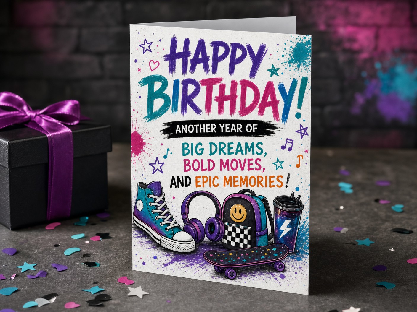 Teen Birthday — Big Dreams & Bold Moves