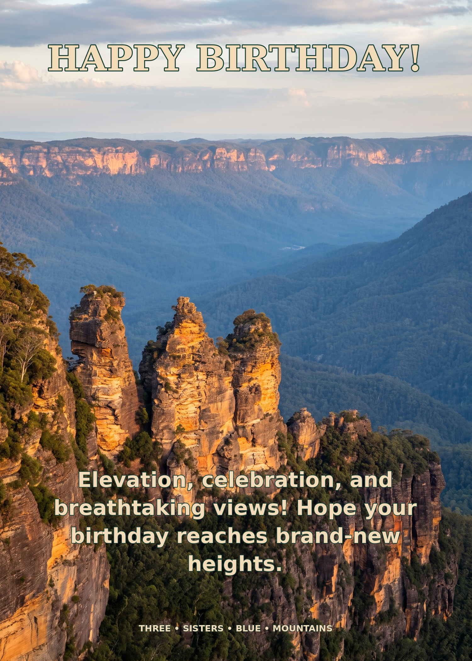 Three Sisters — Blue Mountains